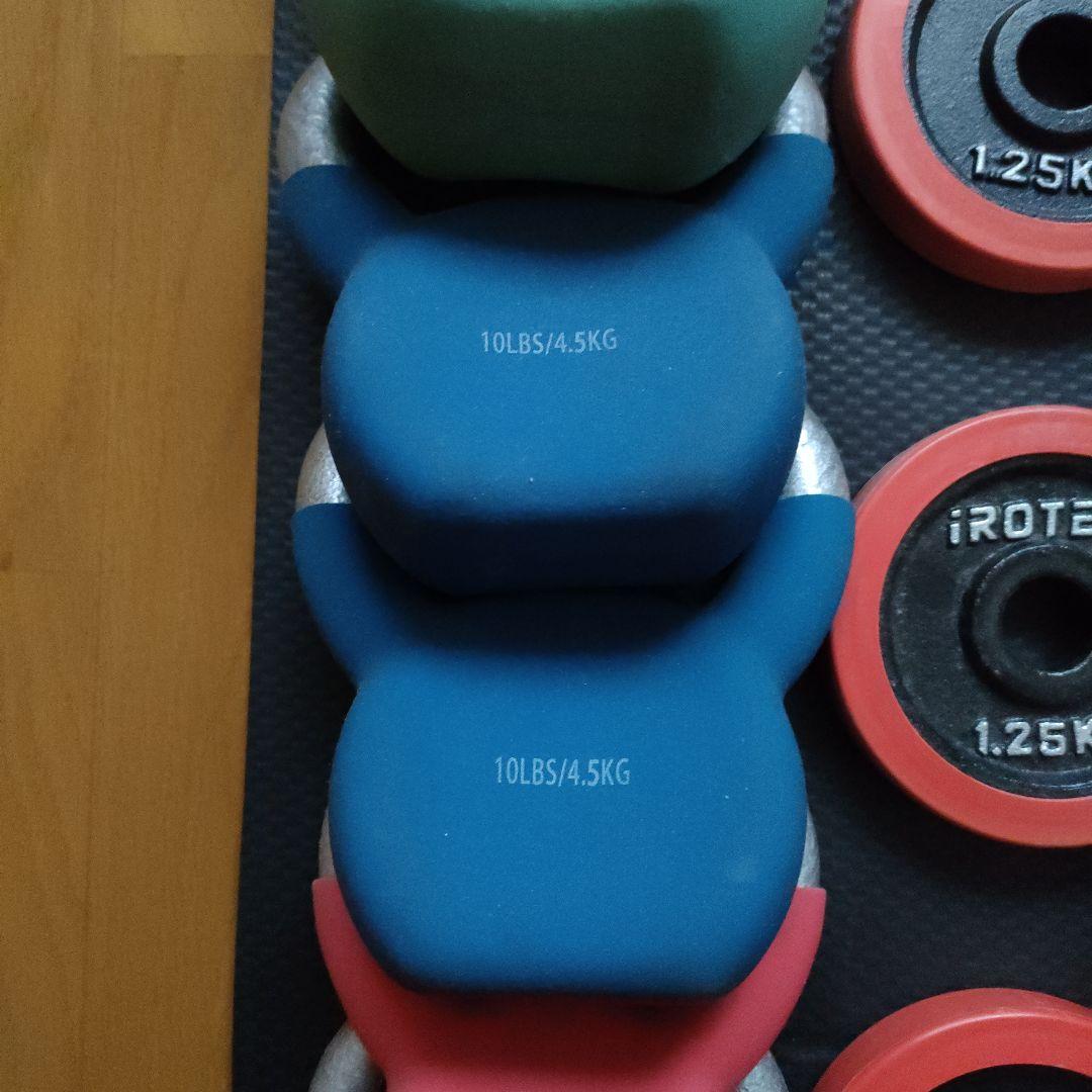 iROTEC ウェイトセット ダンベル・ケトルベル　総重量100kg以上　②