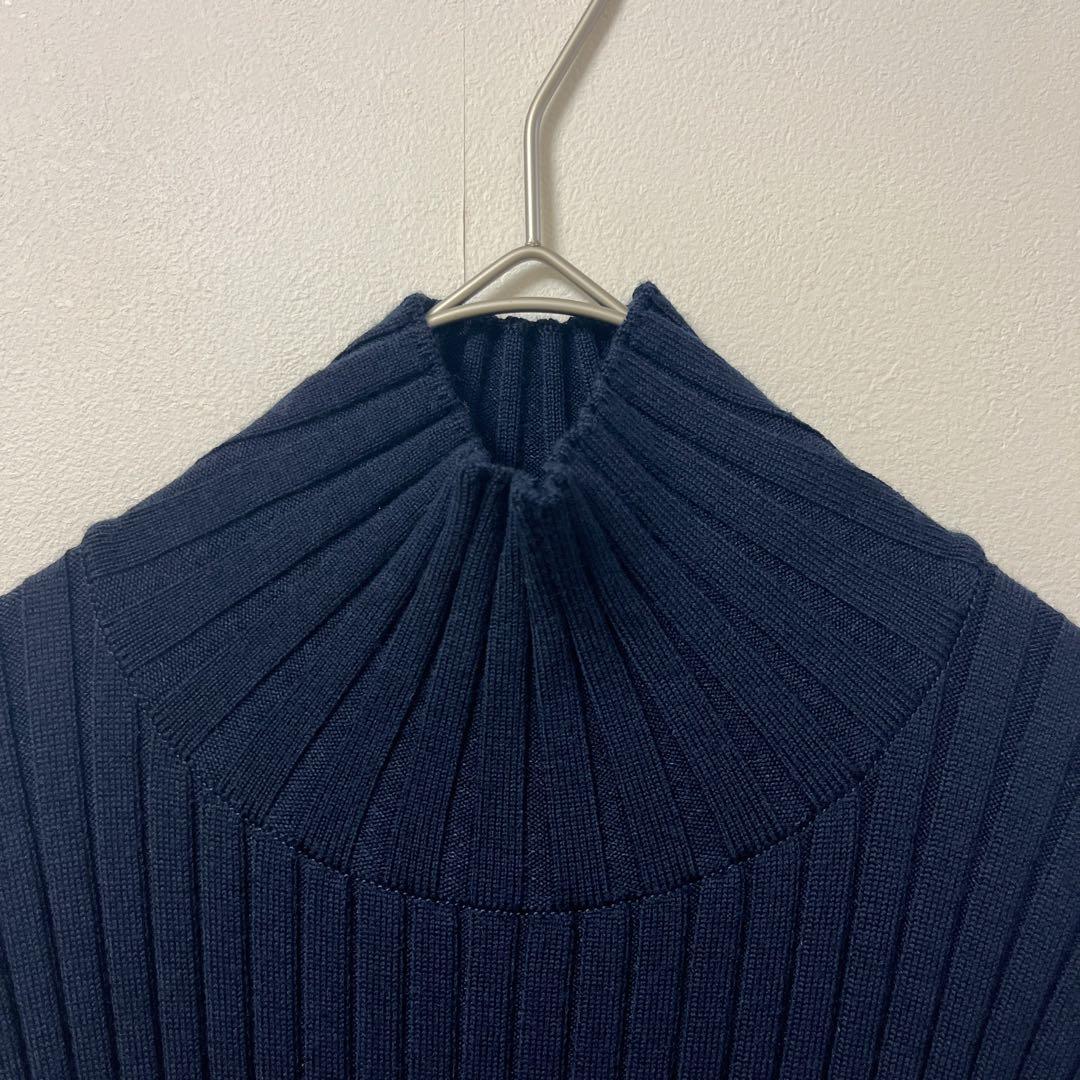 MUSE　ドゥーズィエムクラス　ニットワンピース　レディース　ウール　金ボタン