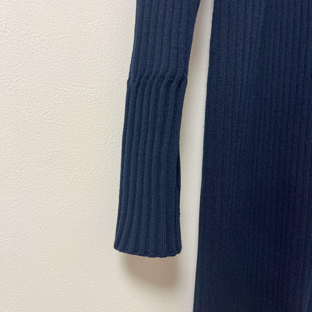 MUSE　ドゥーズィエムクラス　ニットワンピース　レディース　ウール　金ボタン