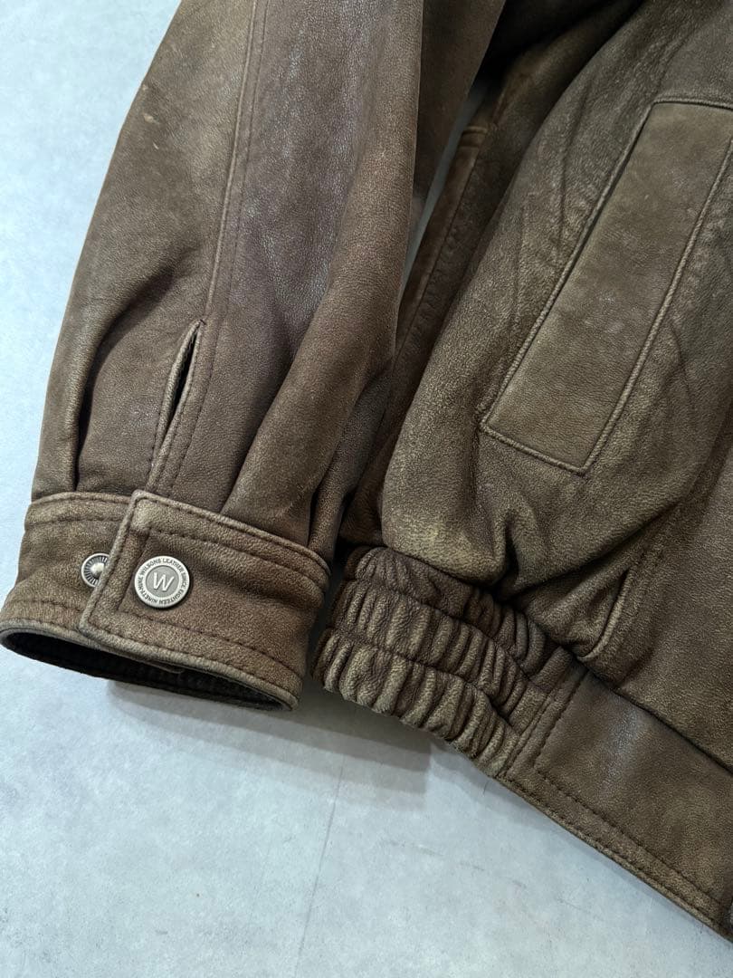 スエードレザージャケット　レザージャケット　WILSONS LEATHER
