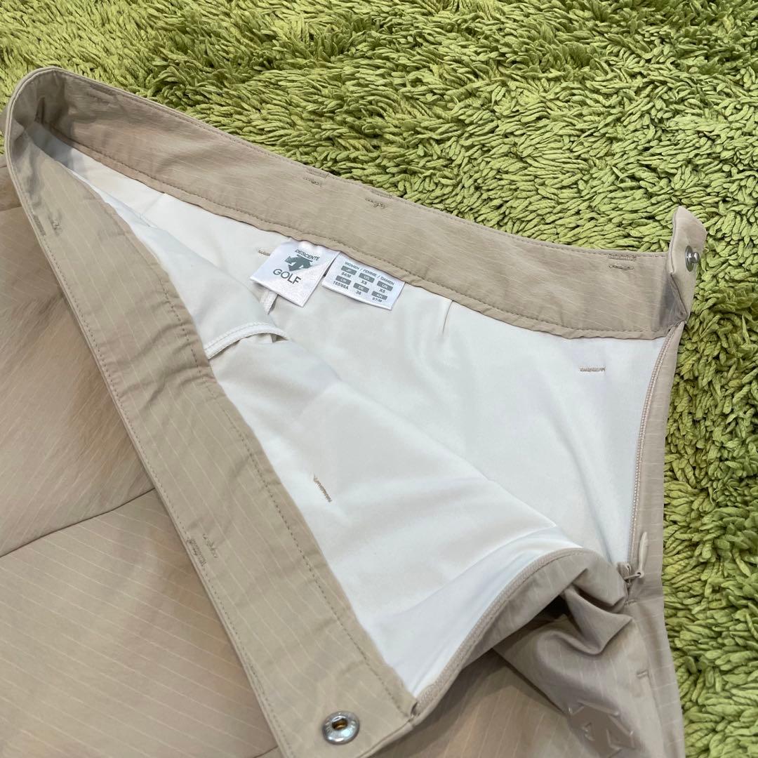 DESCENTE GOLF デサントゴルフ スカート フリル ブラウン系 M
