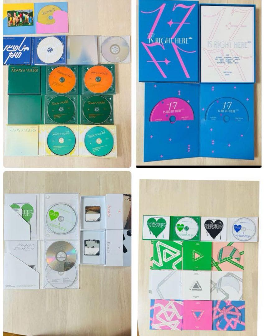 seventeen 過去アルバム 39枚セット
