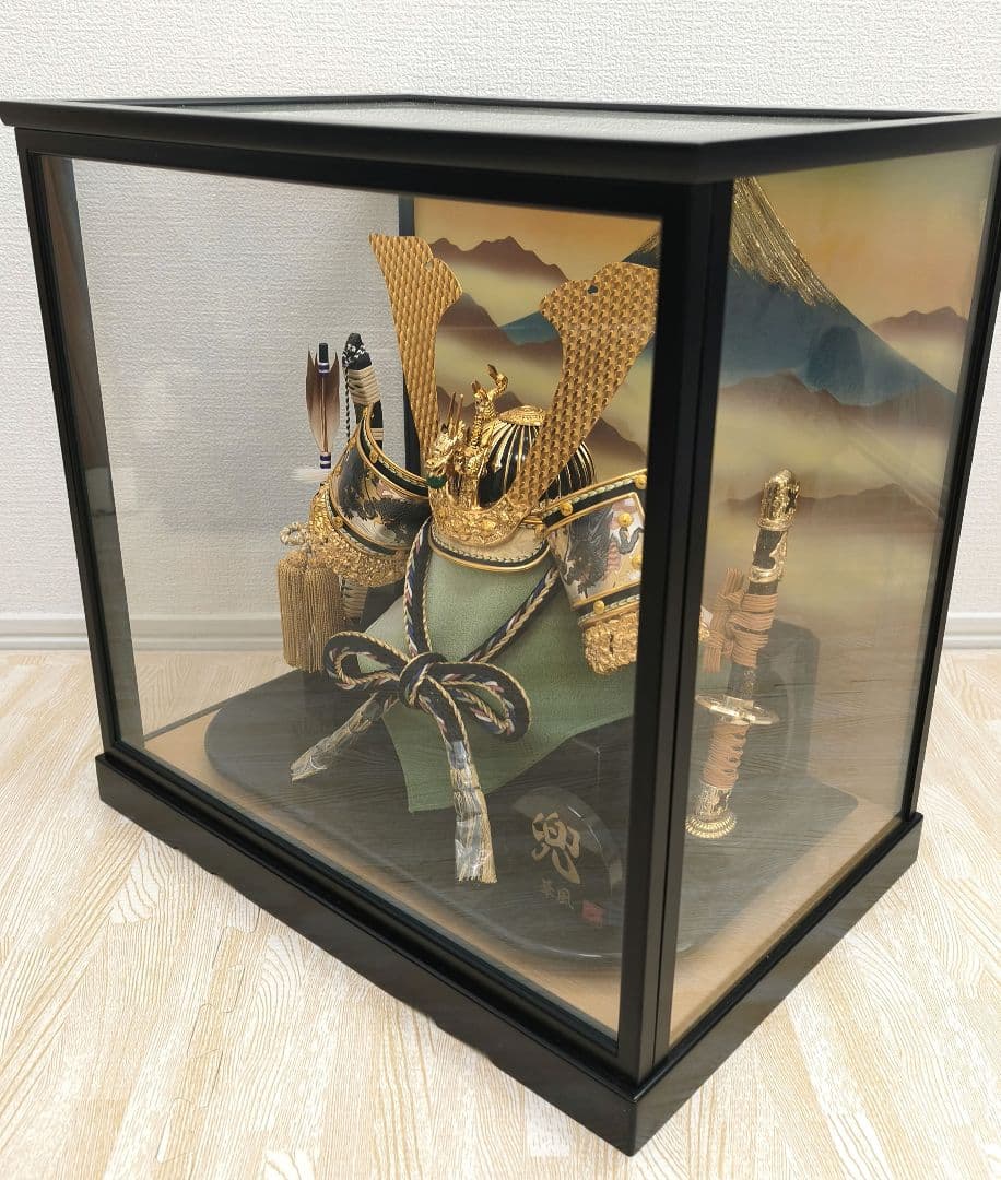 【一度のみ使用】 華風 こどもの日 端午の節句 七五三 兜 かぶと 季節祭事