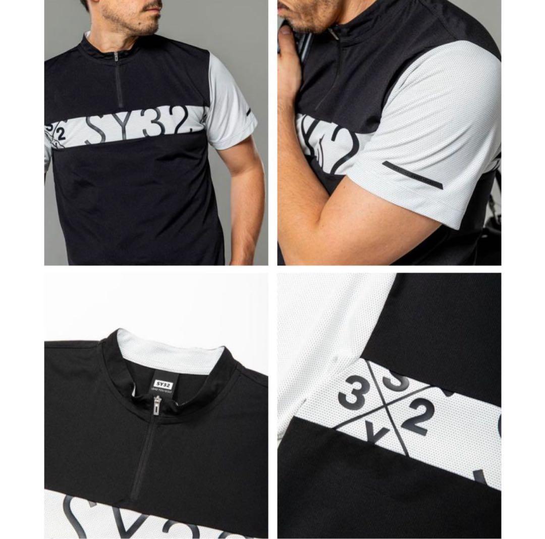 sy32 by sweet years モックネック　半袖　サイズM メンズ　夏