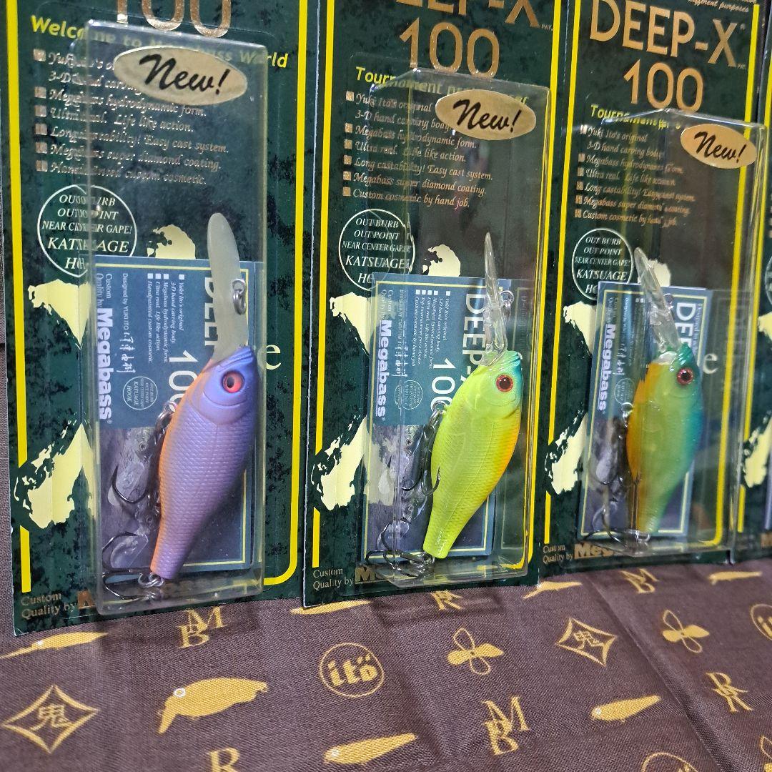 メガバス DEEP-X 100 Megabass ディープエックス5個セット