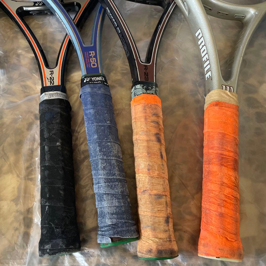 YONEX R50 R22 R23 Wilson 4本セット テニスラケット