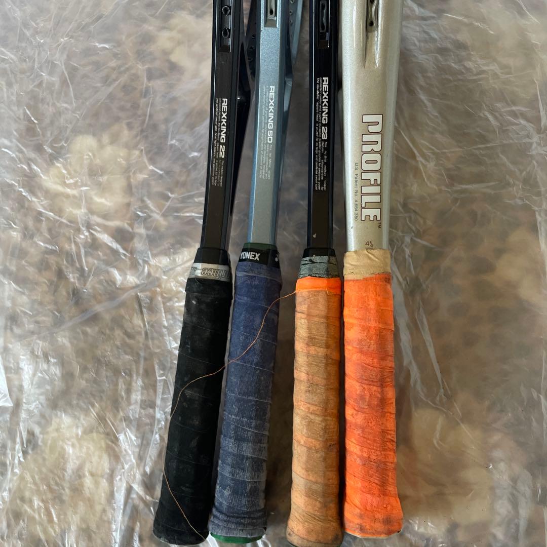YONEX R50 R22 R23 Wilson 4本セット テニスラケット