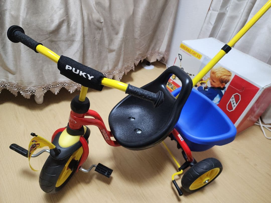 PUKY 三輪車 青　DREIRAD CAT 1S