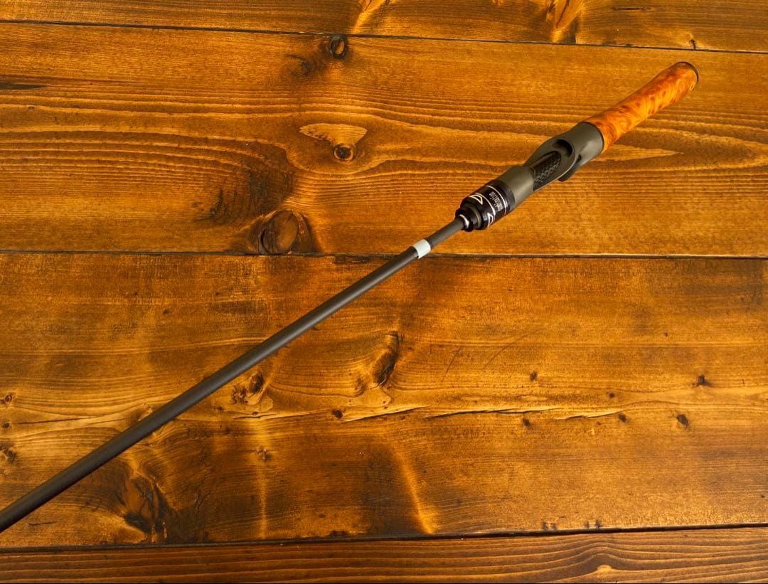 トラウトロッド　ウッド調　625UL 524UL ベイトロッド　パックロッド