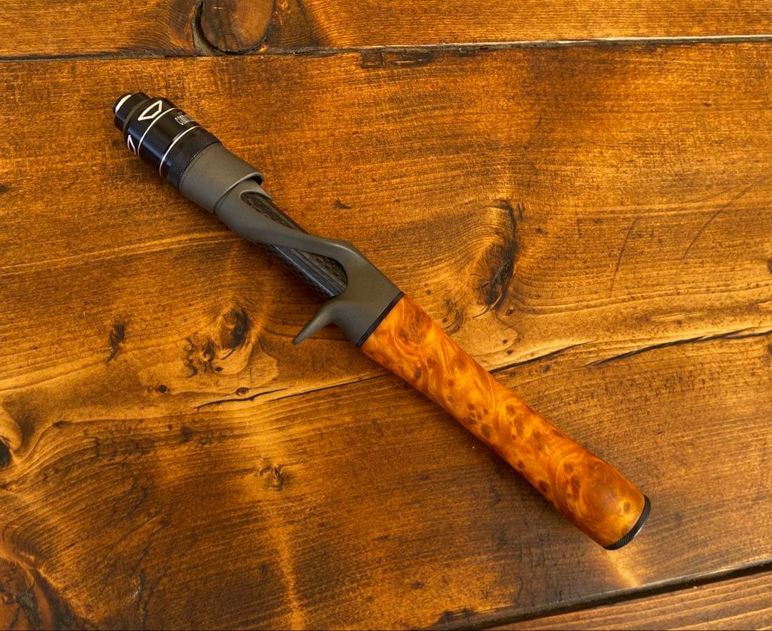 トラウトロッド　ウッド調　625UL 524UL ベイトロッド　パックロッド