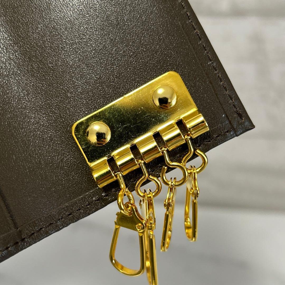 新品未使用　バーバリー Burberry 4連キーケース ノバチェック