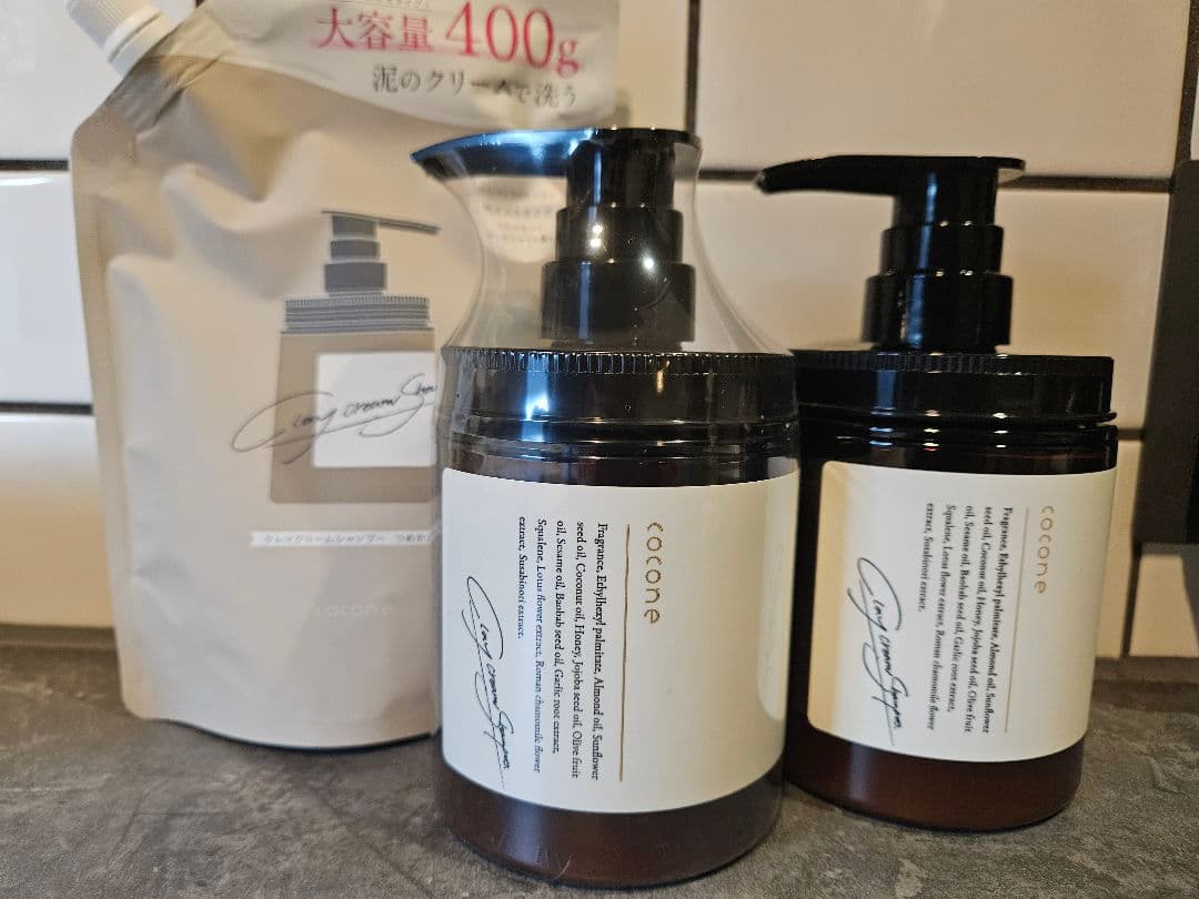 【未使用3個セット】cocone クリームシャンプー ME