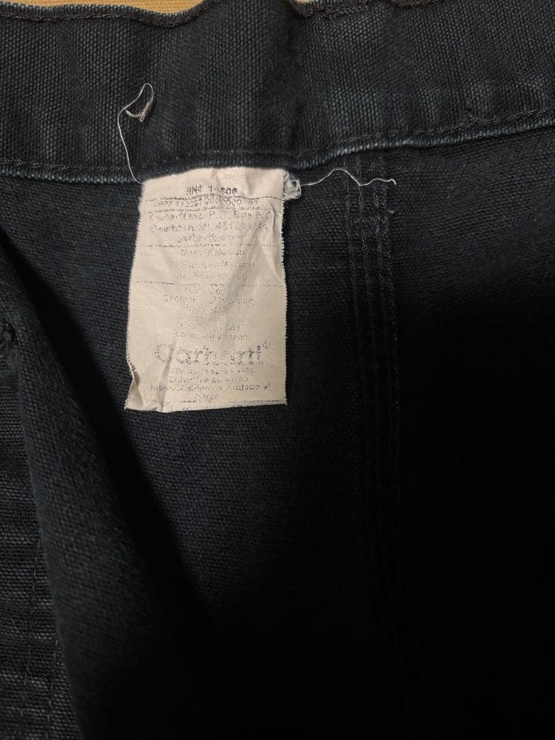 Carhartt カーハート ブラック ダック ペインターパンツ　ビッグサイズ