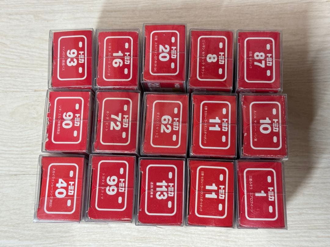 トミカ 赤TOMY まとめ売り