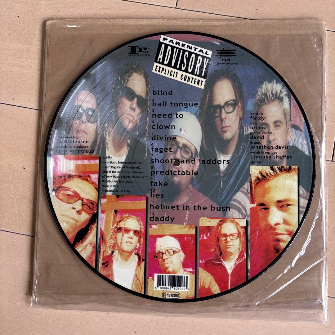 KORN / リプロ盤 98年 / Coal Chamberピクチャーレコード