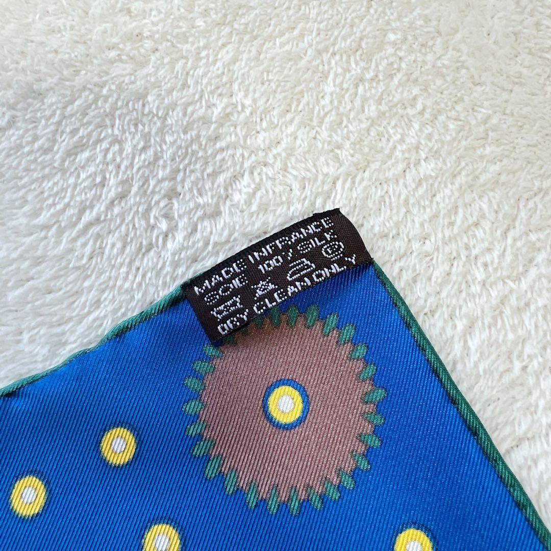 美品　エルメス HERMES カレ90 スカーフ 高官の鞍