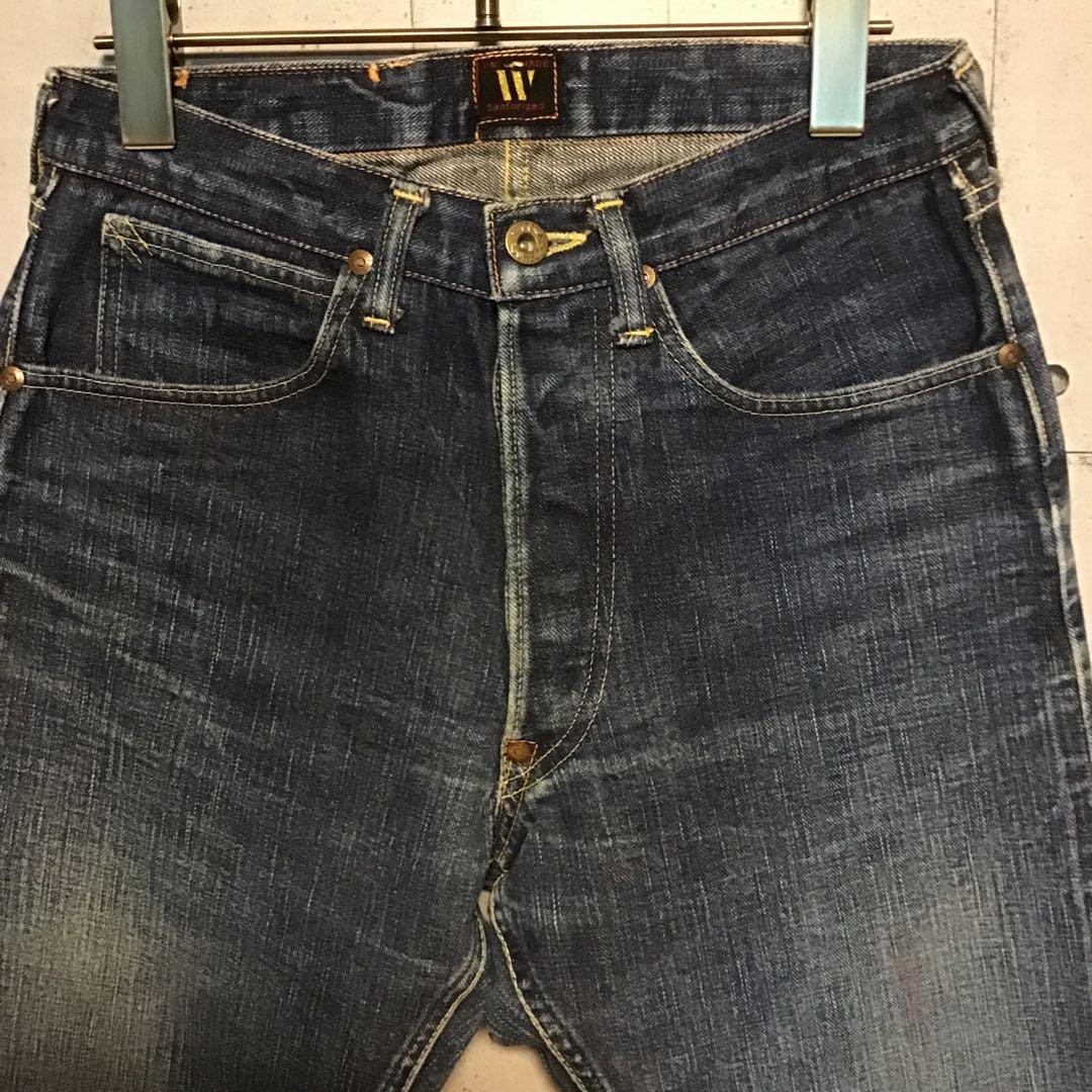 【至高の縦落ち】ウエアハウス Leeタイプ 職人魂の左綾デニム 金耳