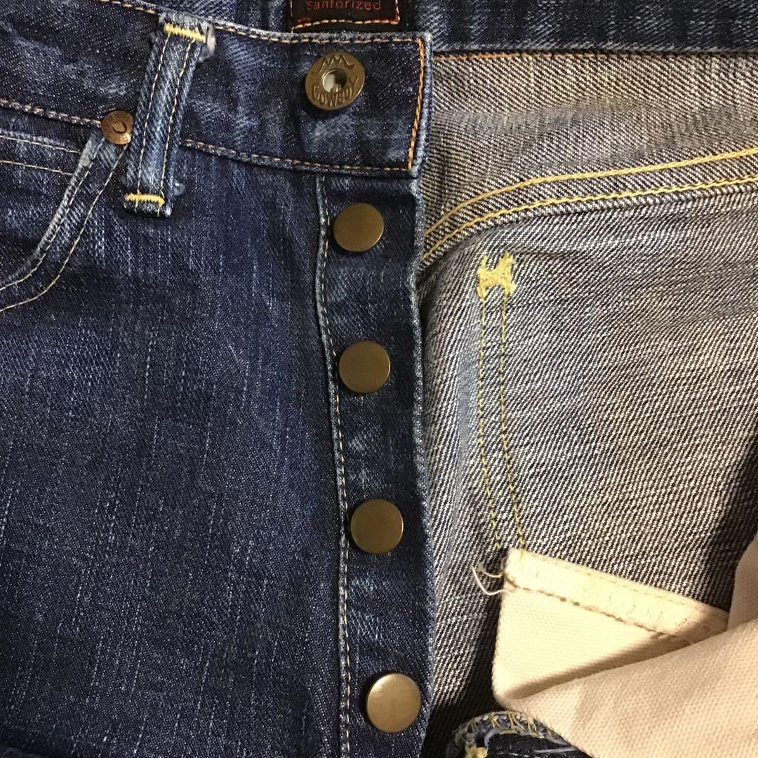 【至高の縦落ち】ウエアハウス Leeタイプ 職人魂の左綾デニム 金耳