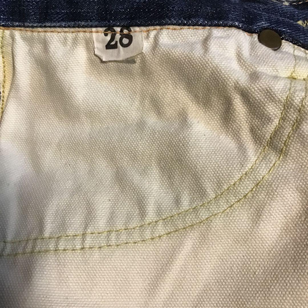 【至高の縦落ち】ウエアハウス Leeタイプ 職人魂の左綾デニム 金耳