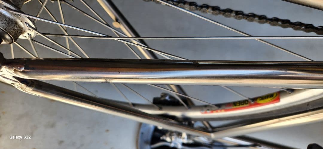 パナソニックオーダーチタンロードバイク　460㎜