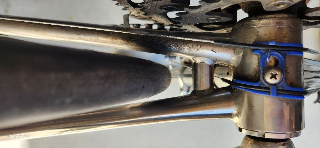 パナソニックオーダーチタンロードバイク　460㎜