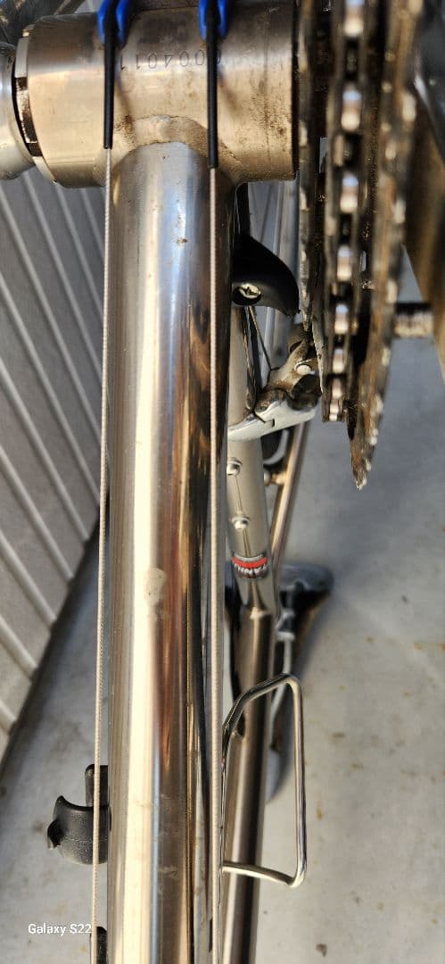 パナソニックオーダーチタンロードバイク　460㎜