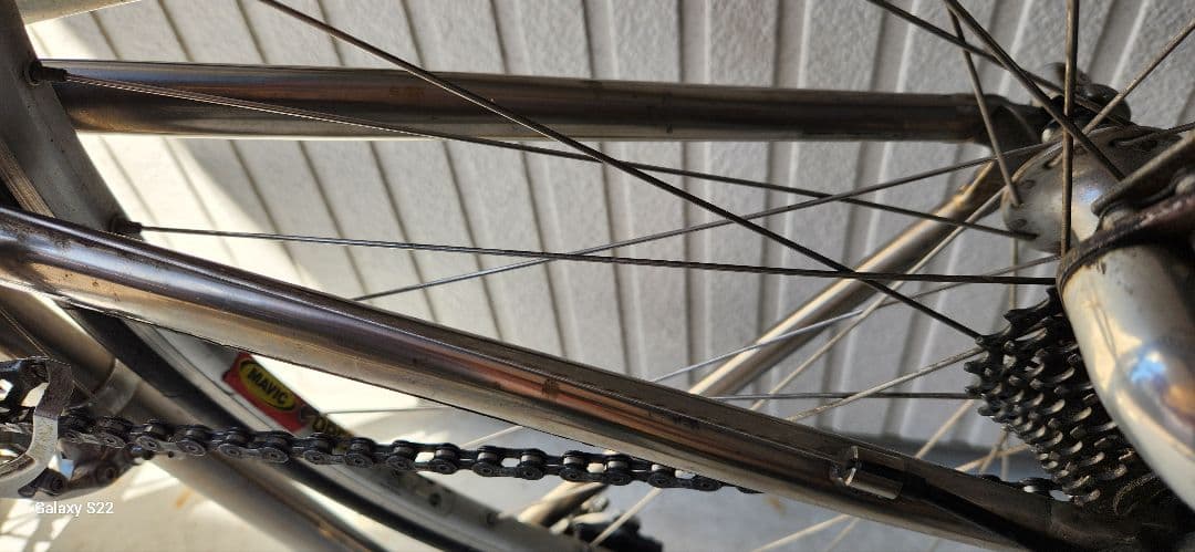 パナソニックオーダーチタンロードバイク　460㎜