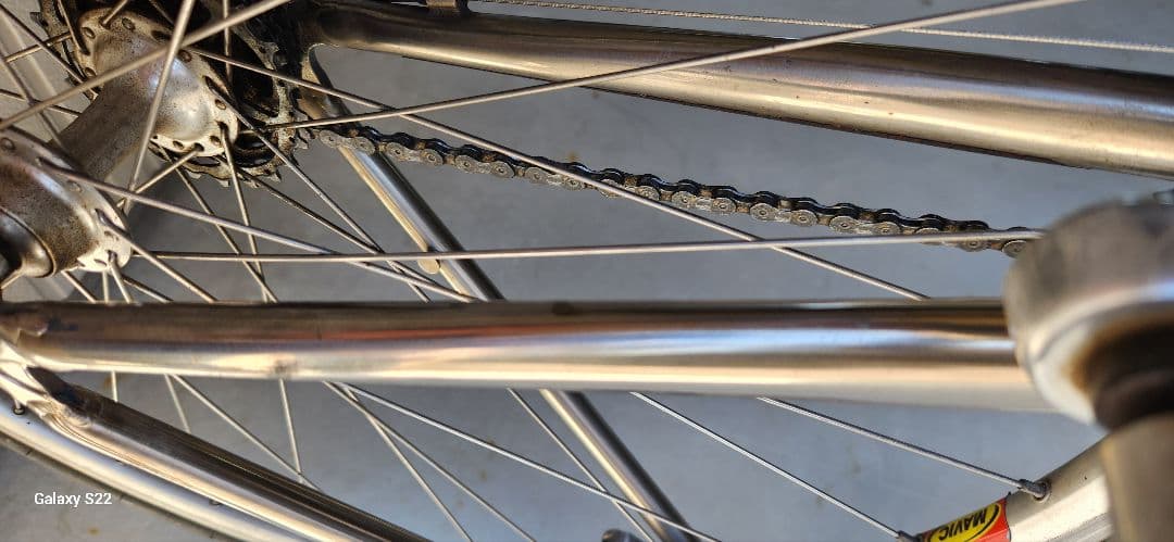 パナソニックオーダーチタンロードバイク　460㎜