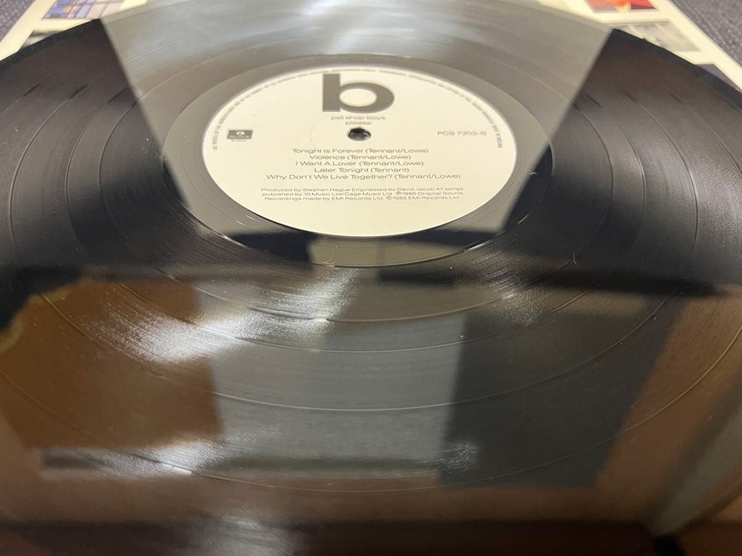 Pet Shop Boys Please 1986 英国盤 LP洋楽　オリジナル