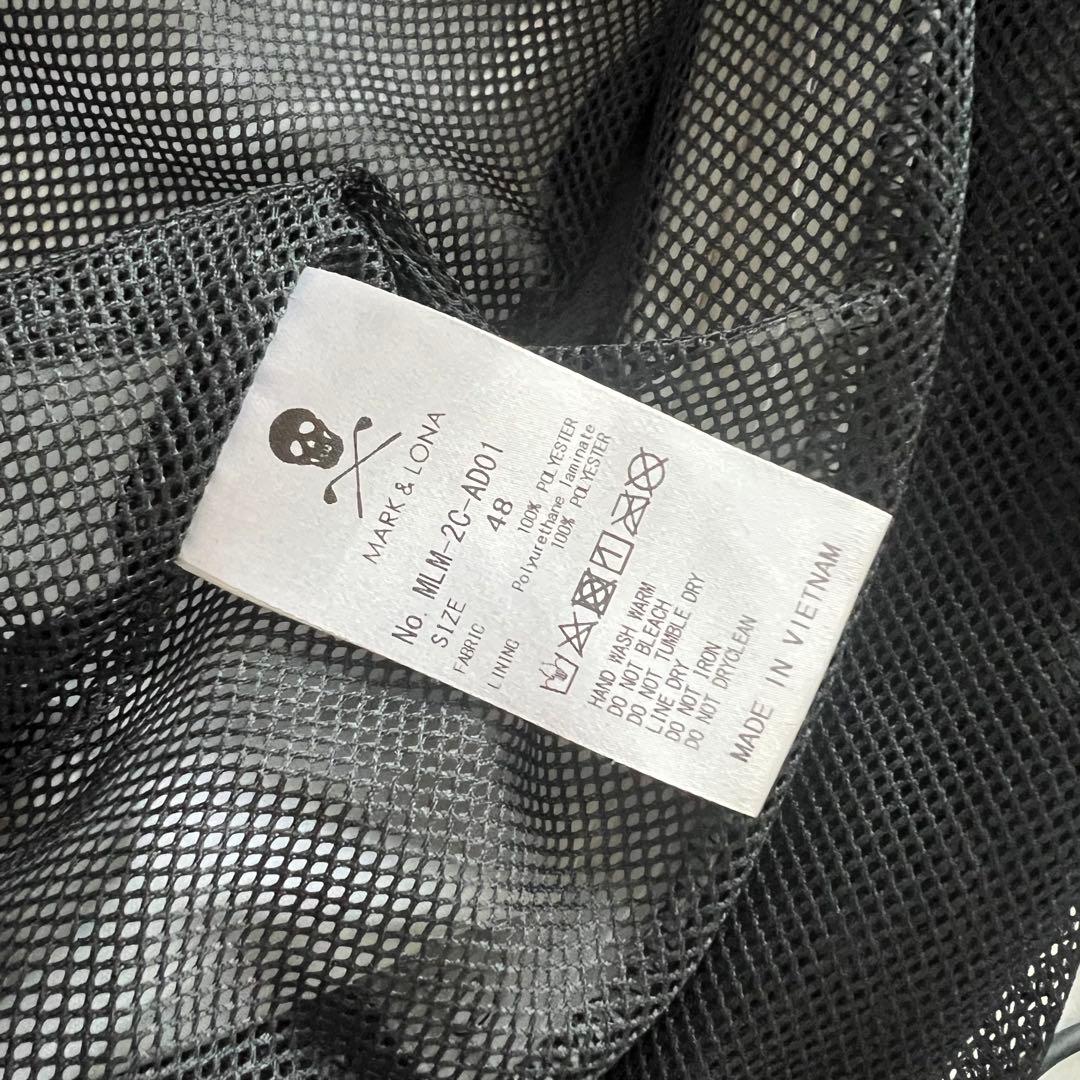 MARK&LONA マークアンドロナ　ジャケット　ブルゾン　メンズ　総柄　防水