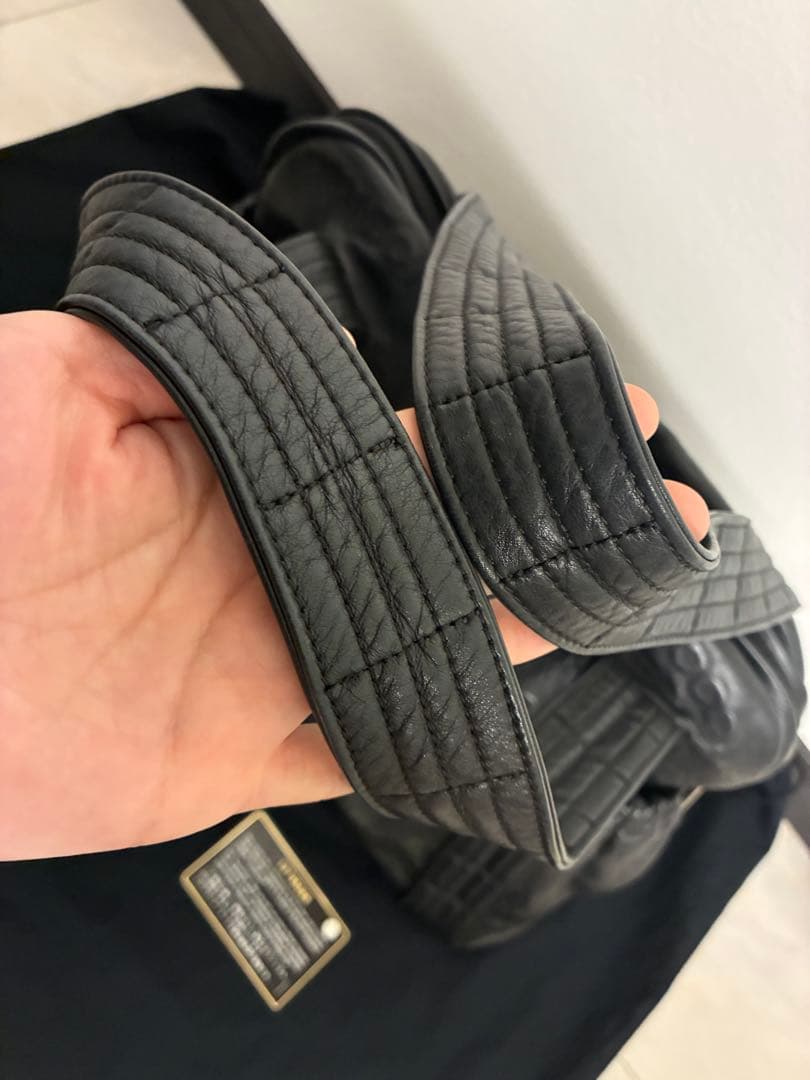 シャネル　アンリミテッド　ミニボストンバッグ