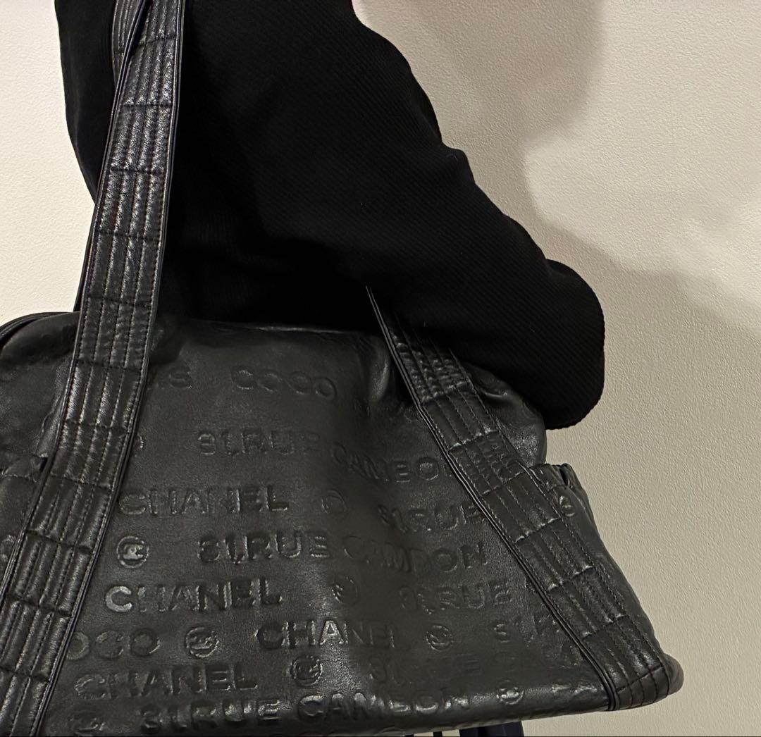 シャネル　アンリミテッド　ミニボストンバッグ