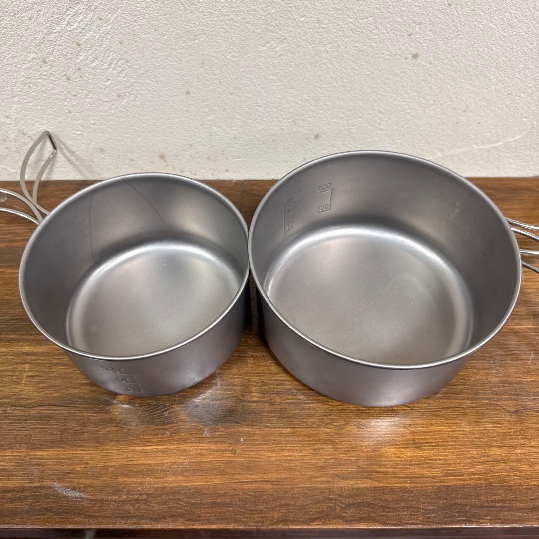  peak チタンマルチコンパクトクッカーセット SCS-020T