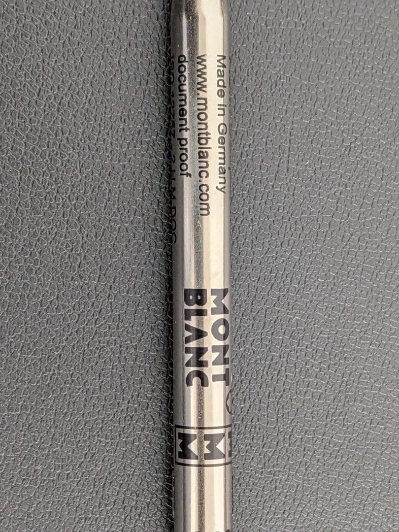 MONTBLANC マイスターシュテュック プラチナラインミッドサイズボールペン