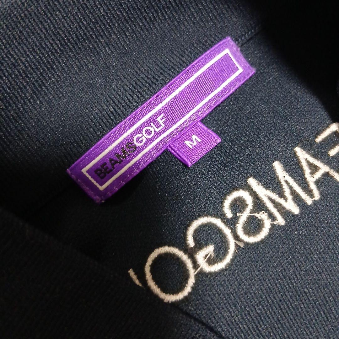 BEAMS GOLF 24年モデル ストレッチ切替 モックシャツ