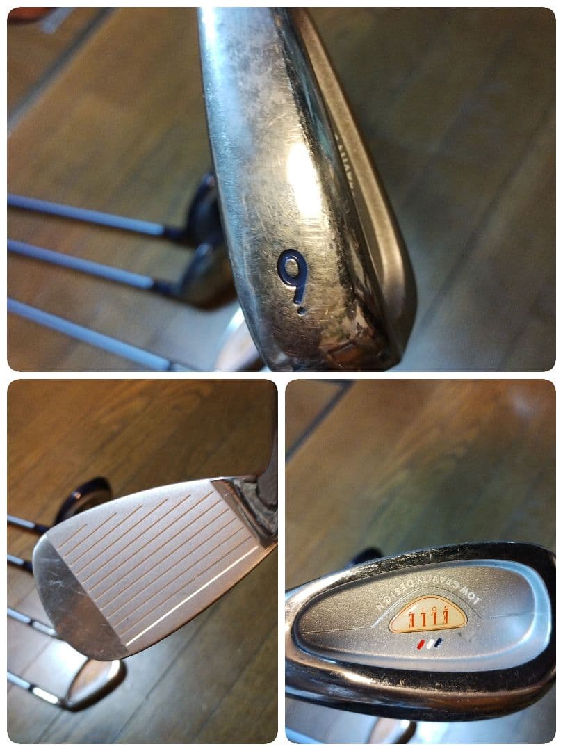 レディースゴルフクラブセット ELLE Golf 7本セット