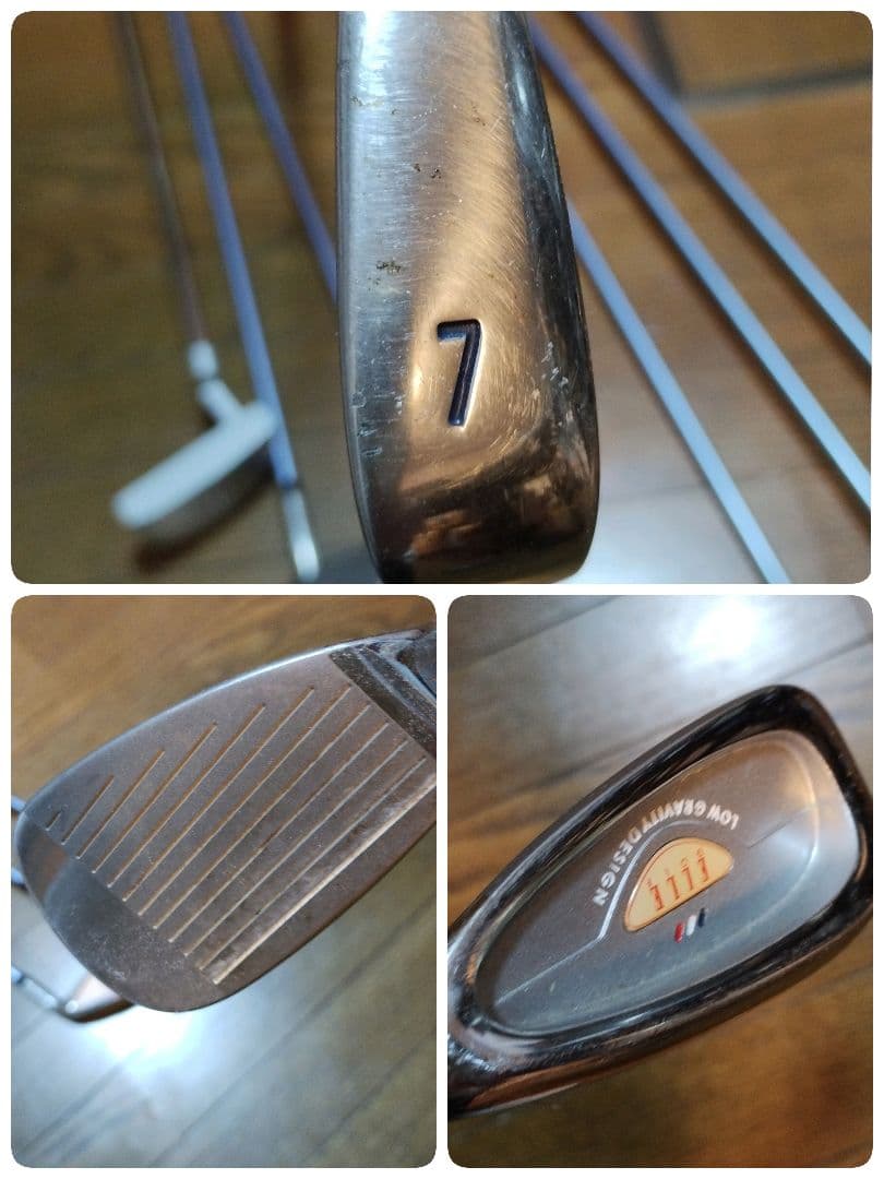 レディースゴルフクラブセット ELLE Golf 7本セット