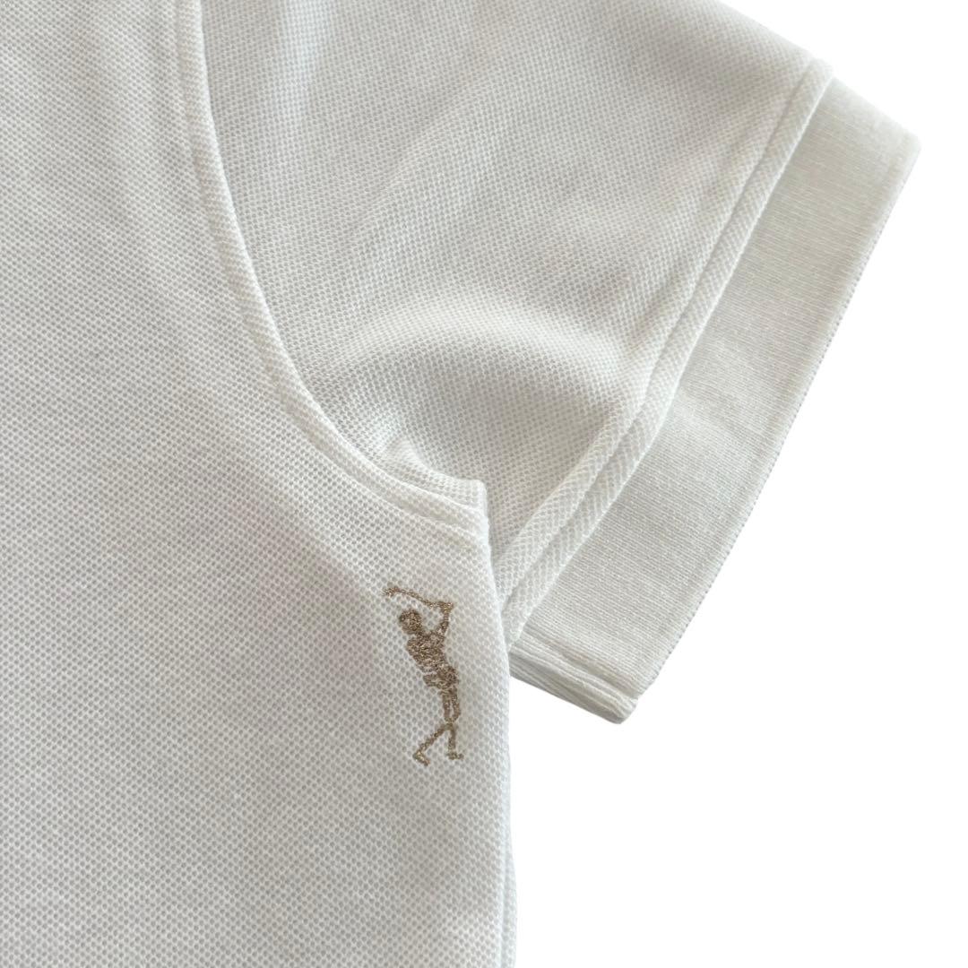 MARK&LONA マークアンドロナ スカル ゴルフ ポロシャツ 2枚襟 38