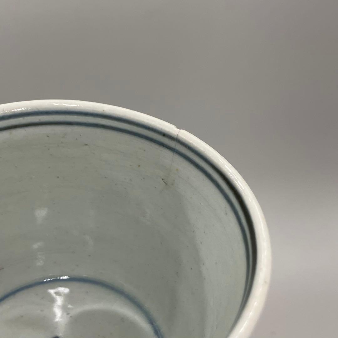 古伊万里 染付 蕎麦猪口 10客 まとめ くらわんか