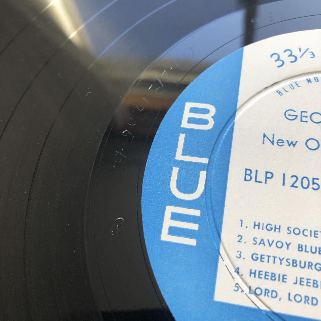 #3840【希少名盤】ジョージ・ルイス LPレコード ジャズ BLP 1205