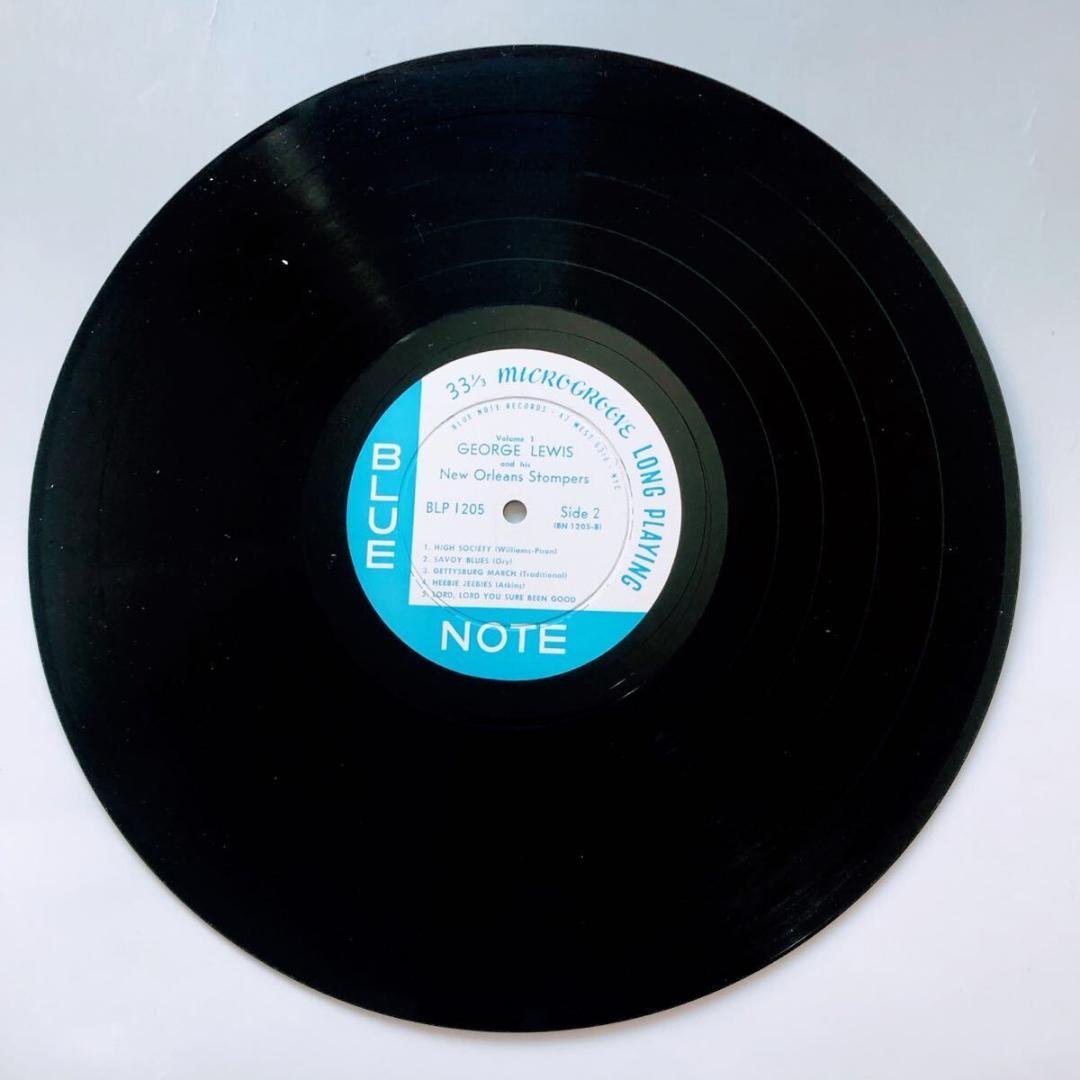#3840【希少名盤】ジョージ・ルイス LPレコード ジャズ BLP 1205