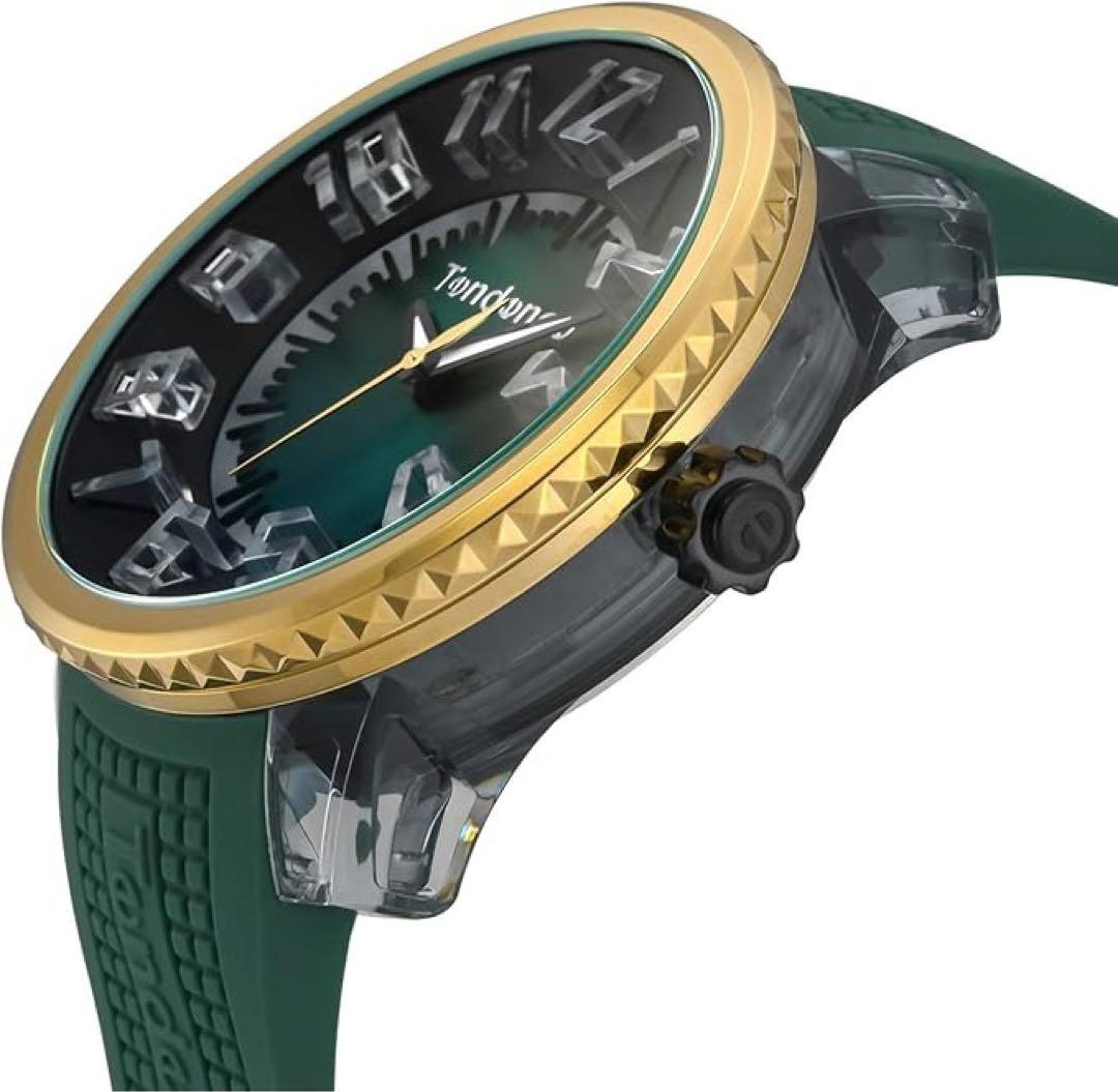 テンデンスFLASH グリーン文字盤