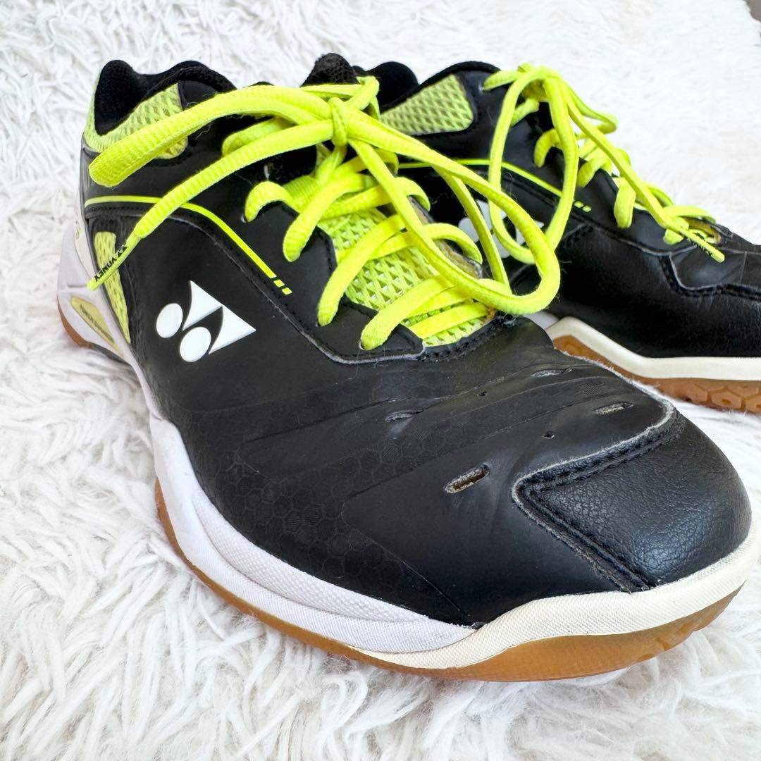 【桃田賢斗】YONEXバドミントン シューズ 24.5 パワークッション 65Z
