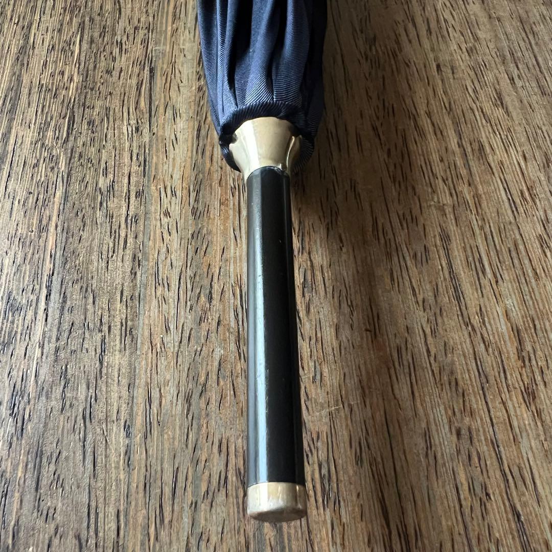 Burberry バーバリー 長傘 レディース ネイビー 保存袋付き