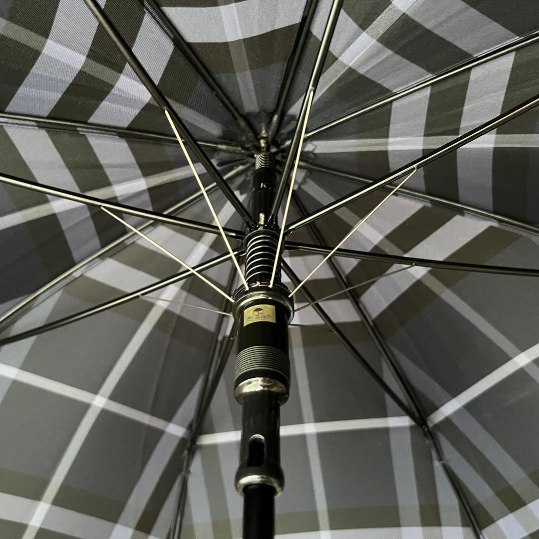 Burberry バーバリー 長傘 レディース ネイビー 保存袋付き