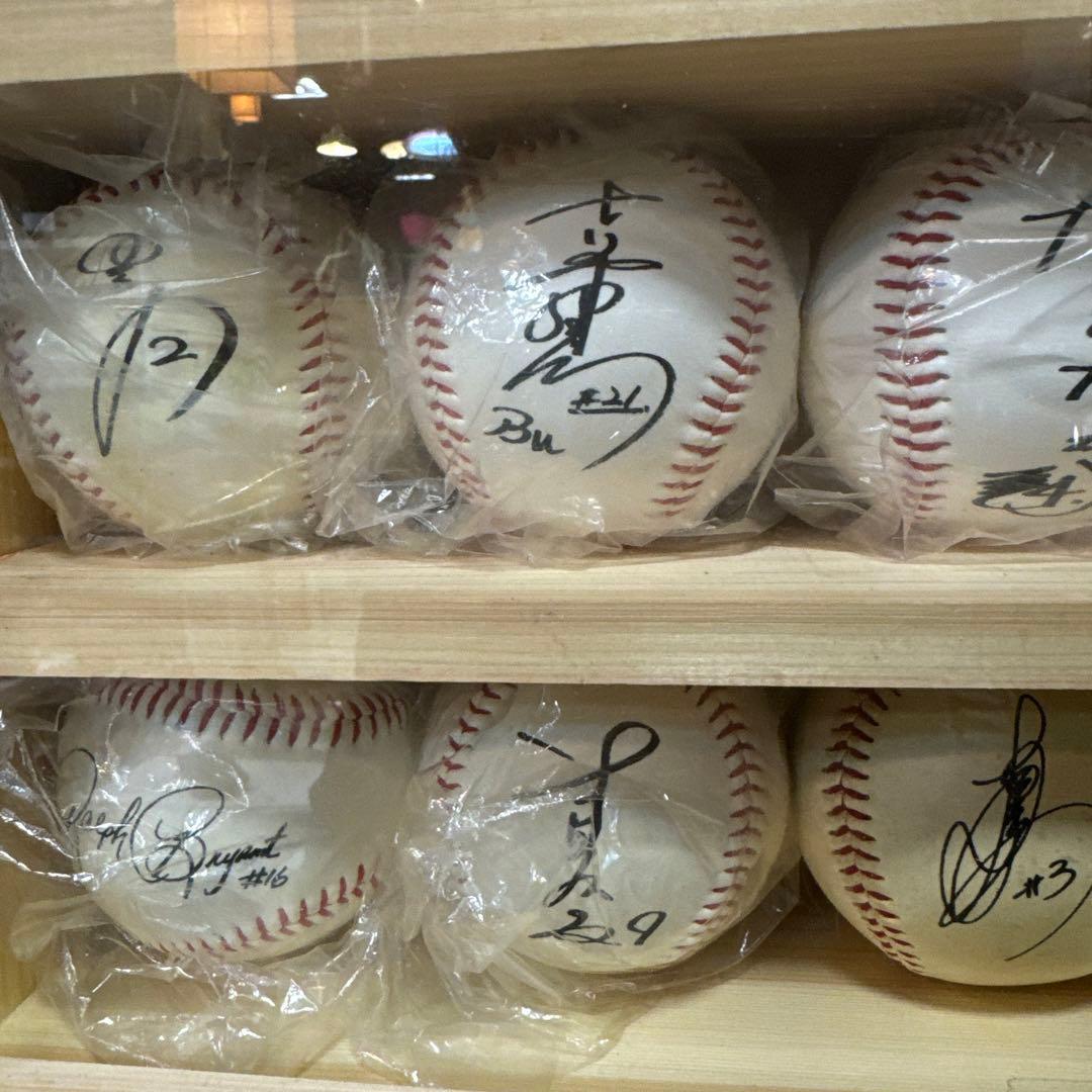 大阪近鉄バファローズ サインボール 15個セット ケース付