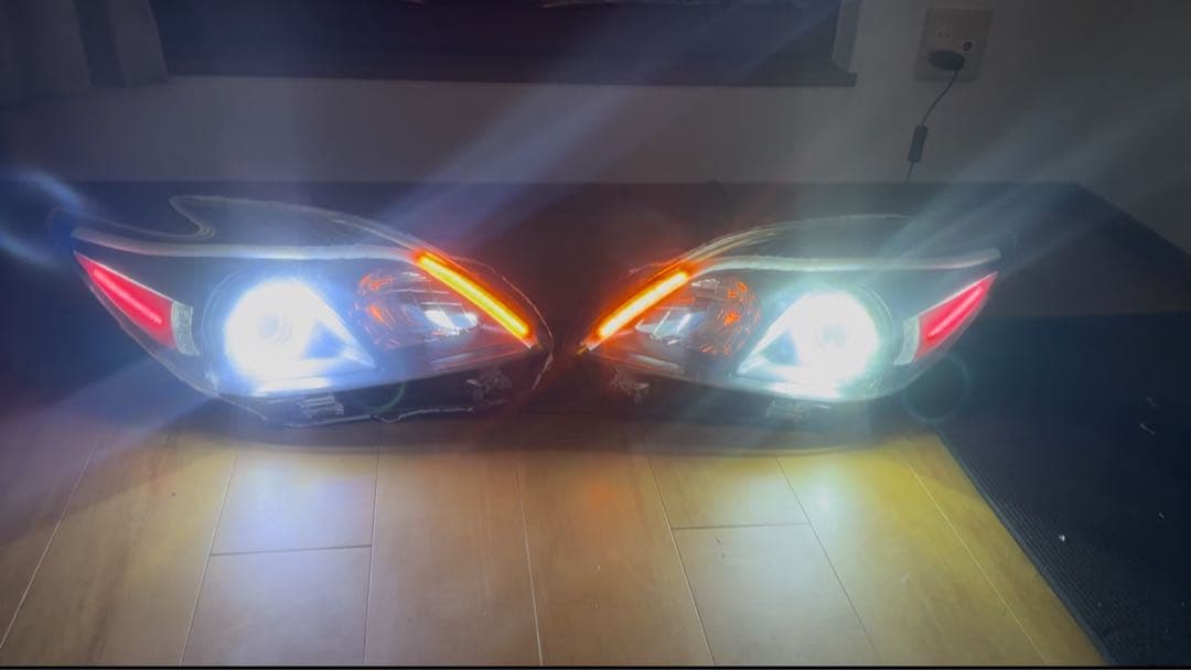 ZVW30 プリウス30 ライトLEDデイライトヘッドライト