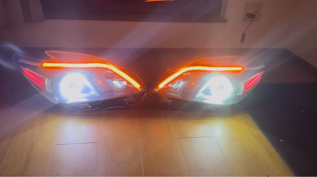 ZVW30 プリウス30 ライトLEDデイライトヘッドライト