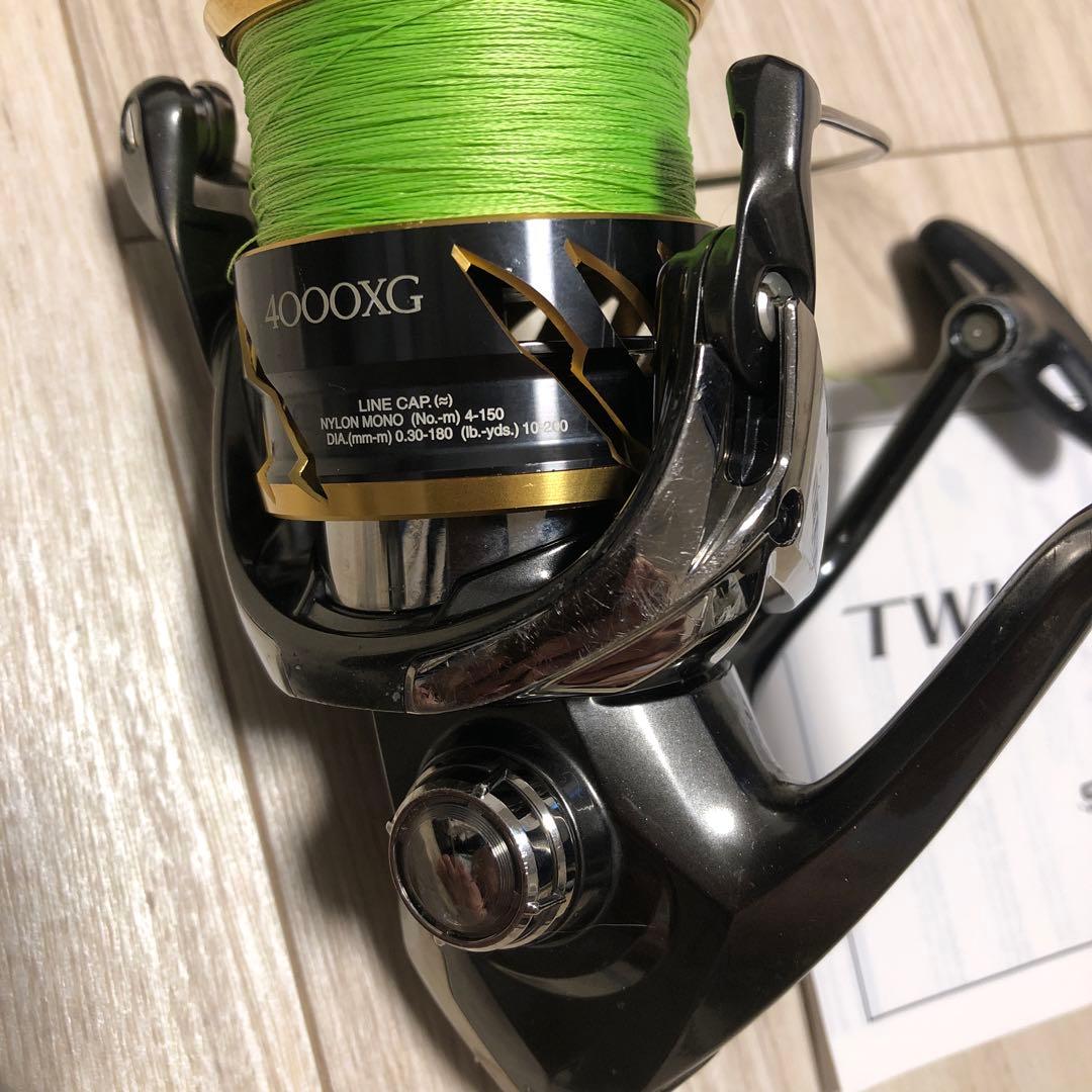 20 SHIMANO TWIN POWER 4000XG スピニングリール