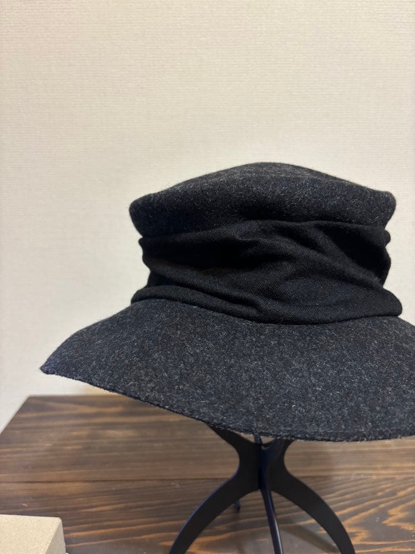 マチュアーハ mature.ha ボックスハット 夏 麦わら2点 秋冬グレー1点